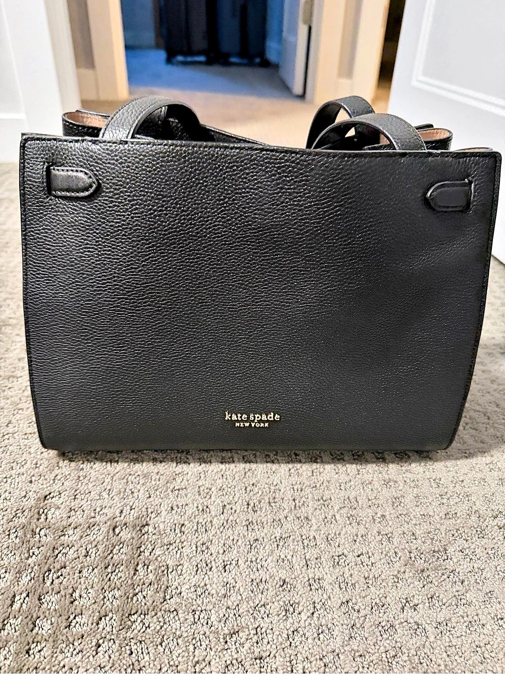 kate spade Molly Large Tote Black